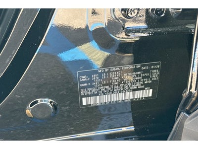 2026 Subaru Forester Premium