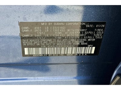 2026 Subaru Forester Premium