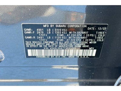 2026 Subaru Forester Premium