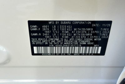 2026 Subaru Forester Sport