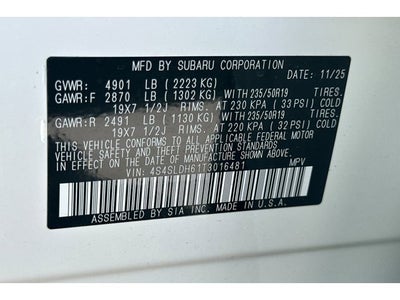 2026 Subaru Forester Sport