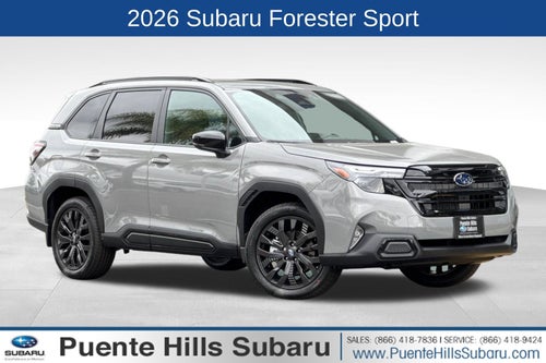 2026 Subaru Forester Sport Onyx Edition