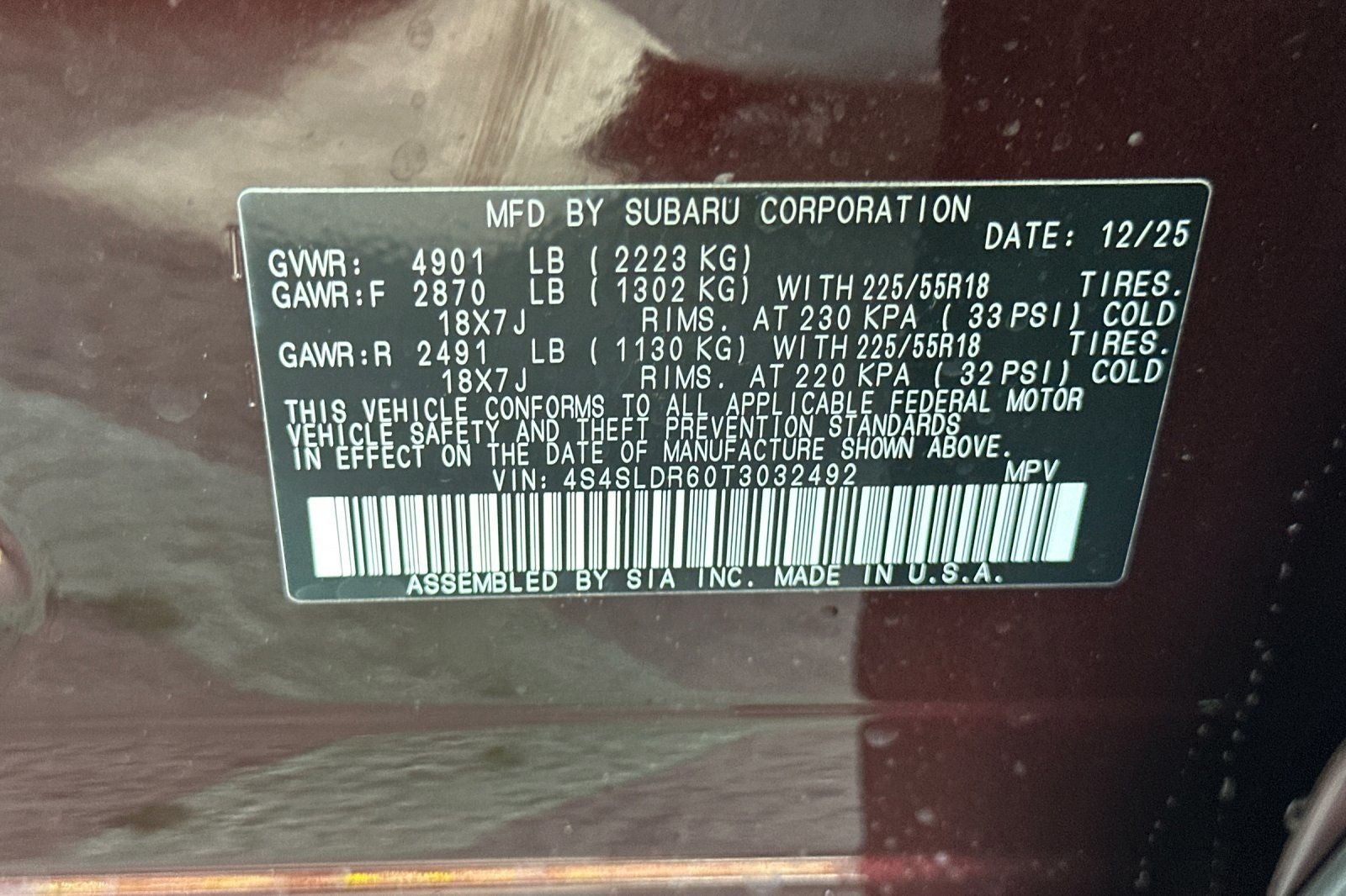 2026 Subaru Forester Limited