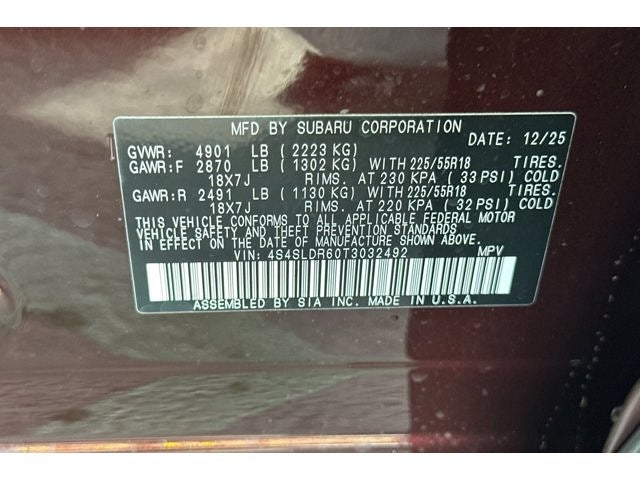 2026 Subaru Forester Limited