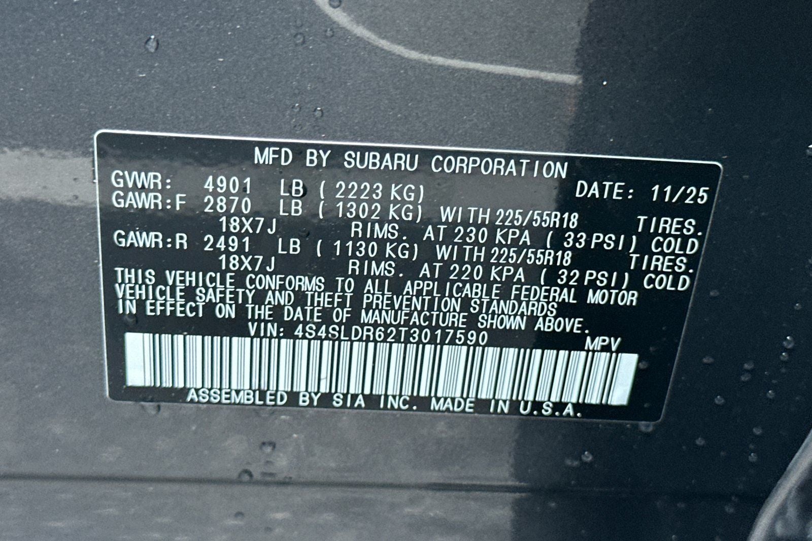 2026 Subaru Forester Limited