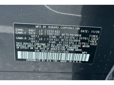 2026 Subaru Forester Limited