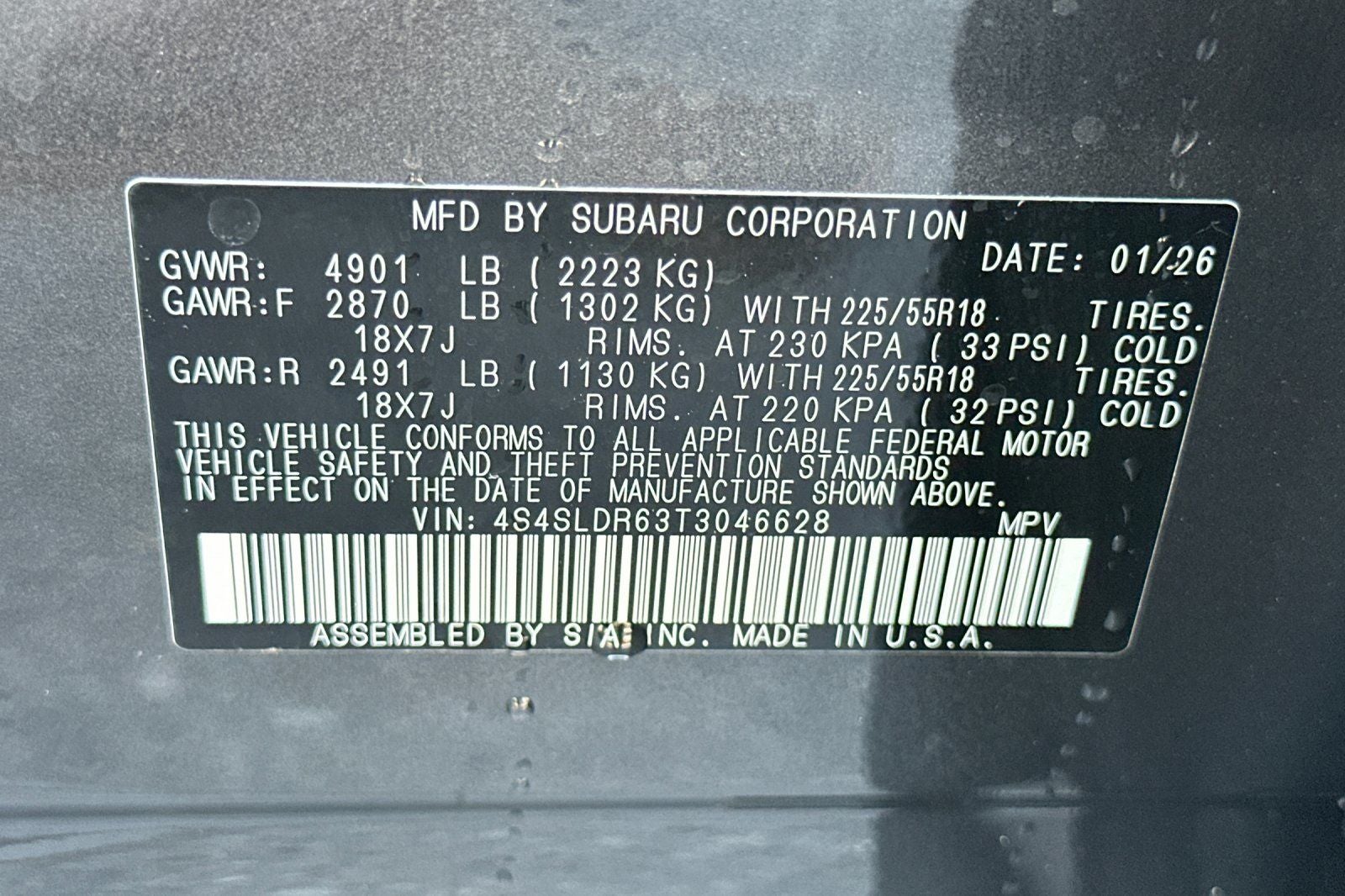 2026 Subaru Forester Limited