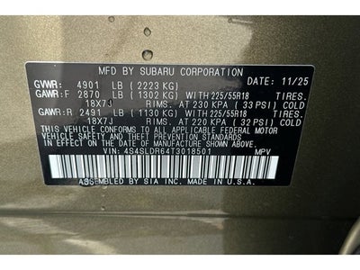 2026 Subaru Forester Limited