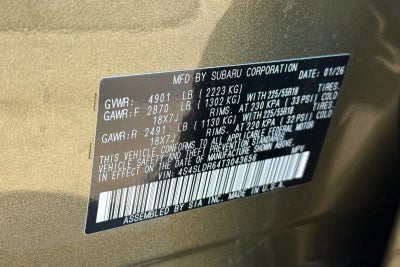 2026 Subaru Forester Limited