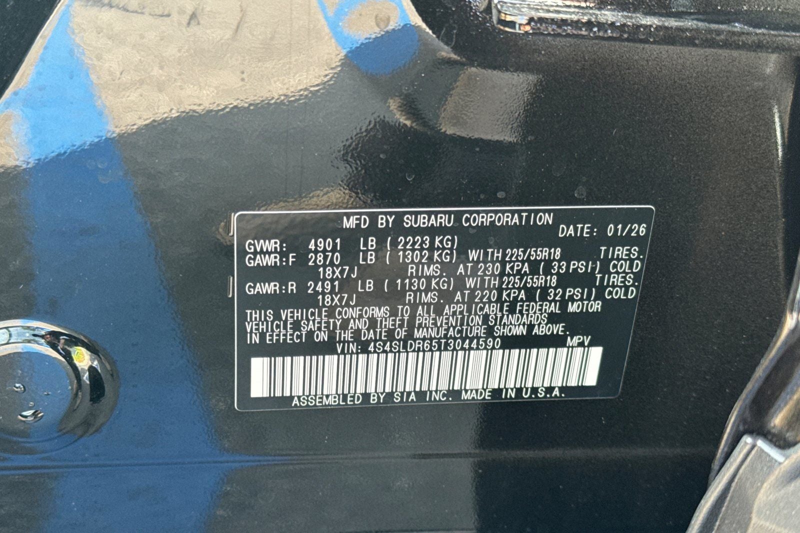 2026 Subaru Forester Limited