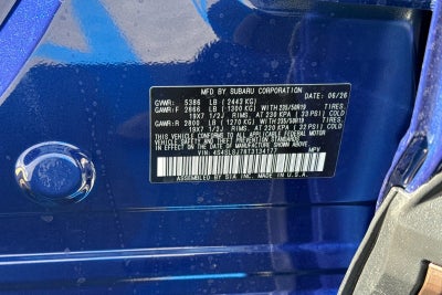 2026 Subaru Forester Sport Hybrid