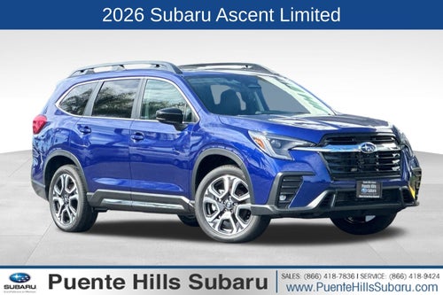 2026 Subaru Ascent Limited 7-Passenger