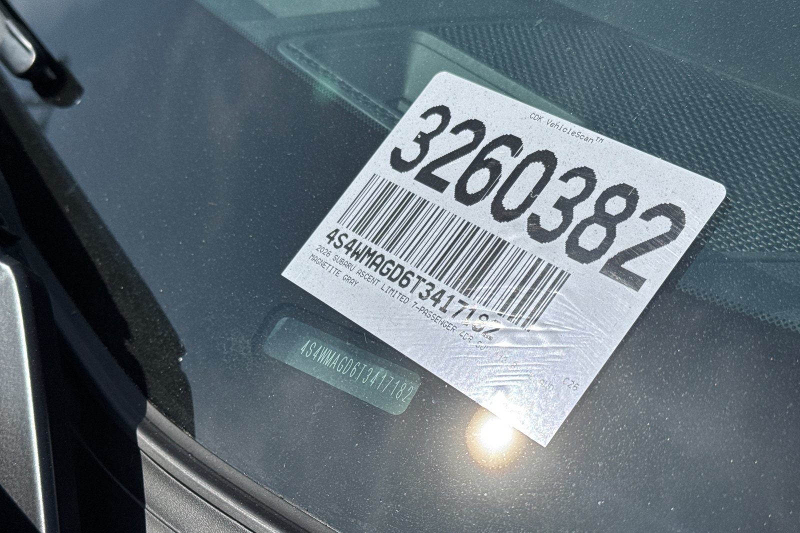 2026 Subaru Ascent Limited 7-Passenger