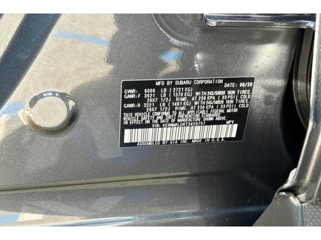 2026 Subaru Ascent Onyx Edition Touring 7-Passenger