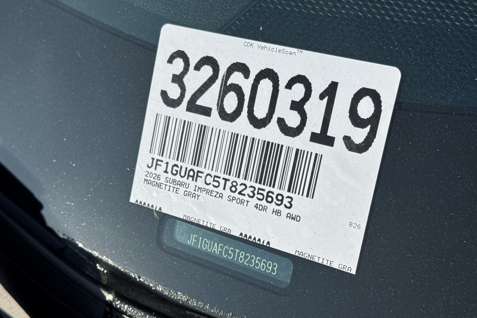 2026 Subaru Impreza Sport