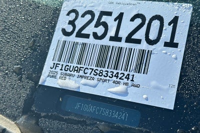 2025 Subaru Impreza Sport