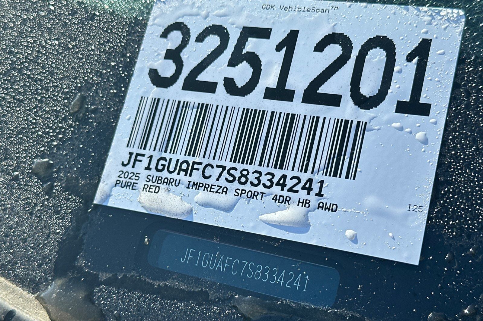 2025 Subaru Impreza Sport