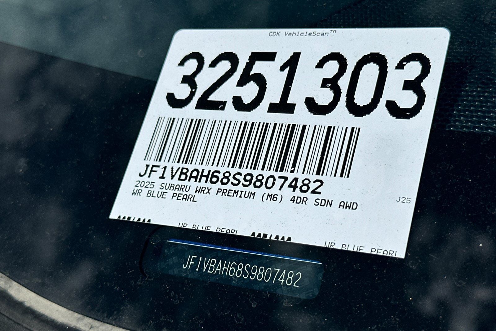 2025 Subaru WRX Premium