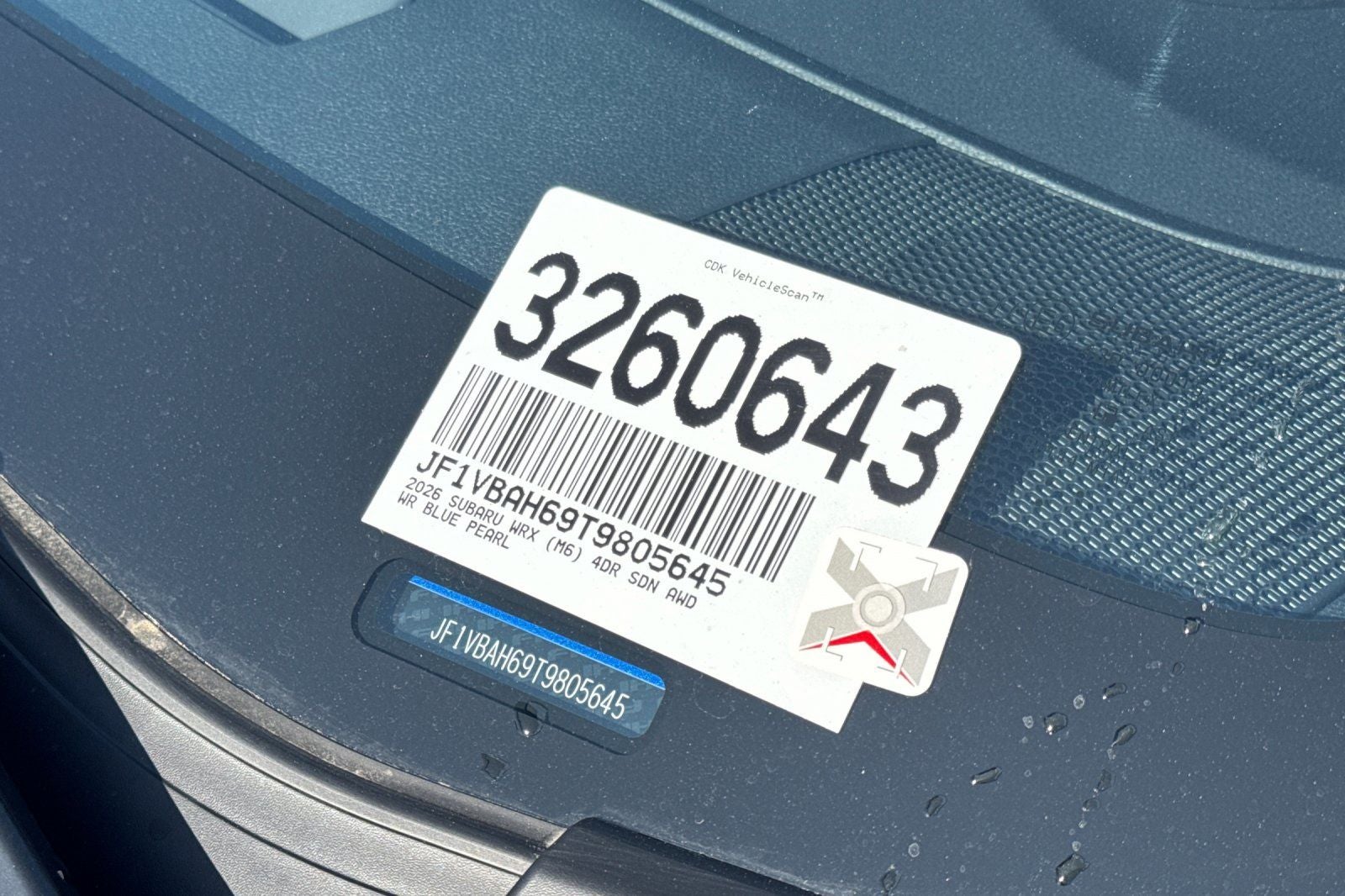 2026 Subaru WRX Base