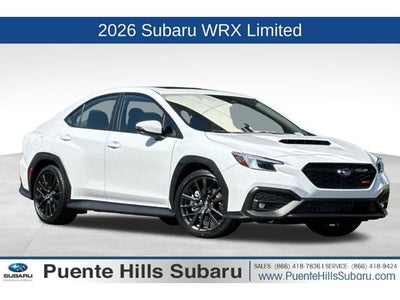 2026 Subaru WRX Limited