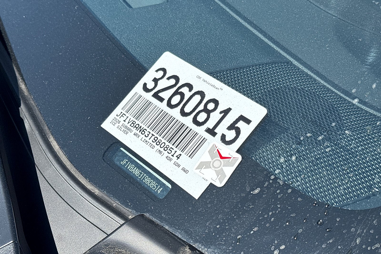 2026 Subaru WRX Limited