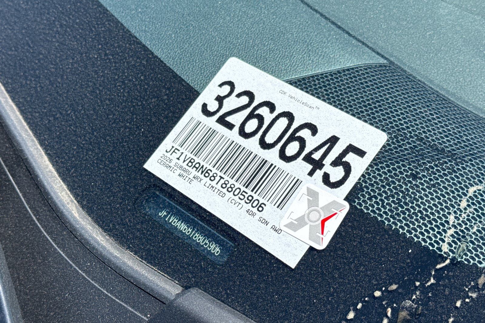 2026 Subaru WRX Limited