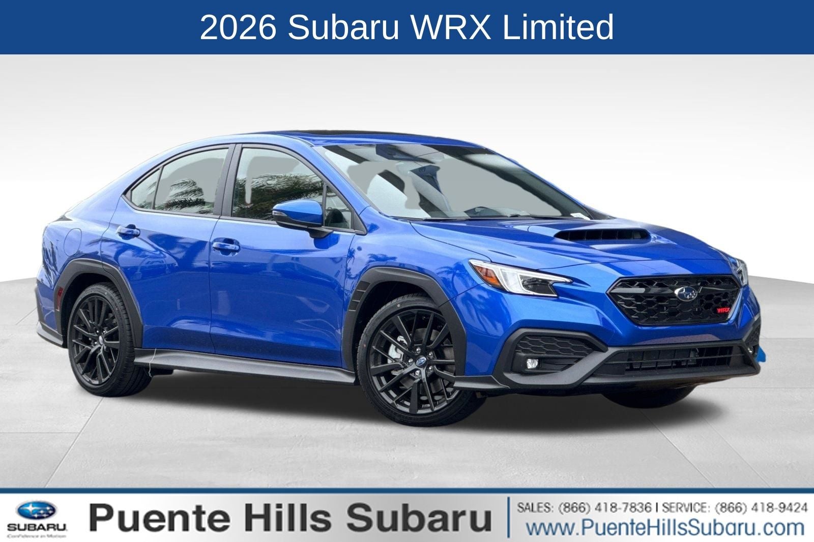 2026 Subaru WRX Limited