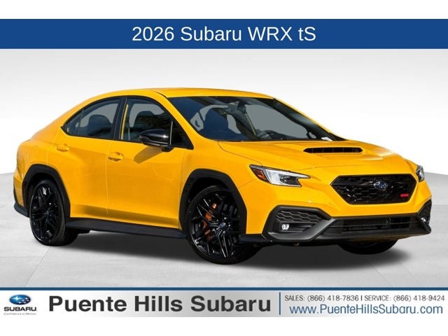 2026 Subaru WRX Series.Yellow