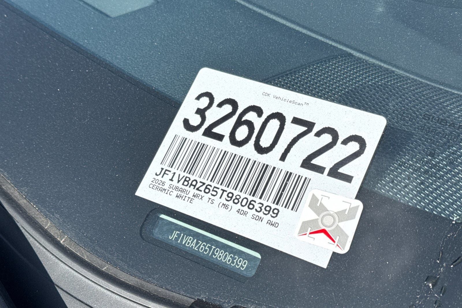 2026 Subaru WRX tS