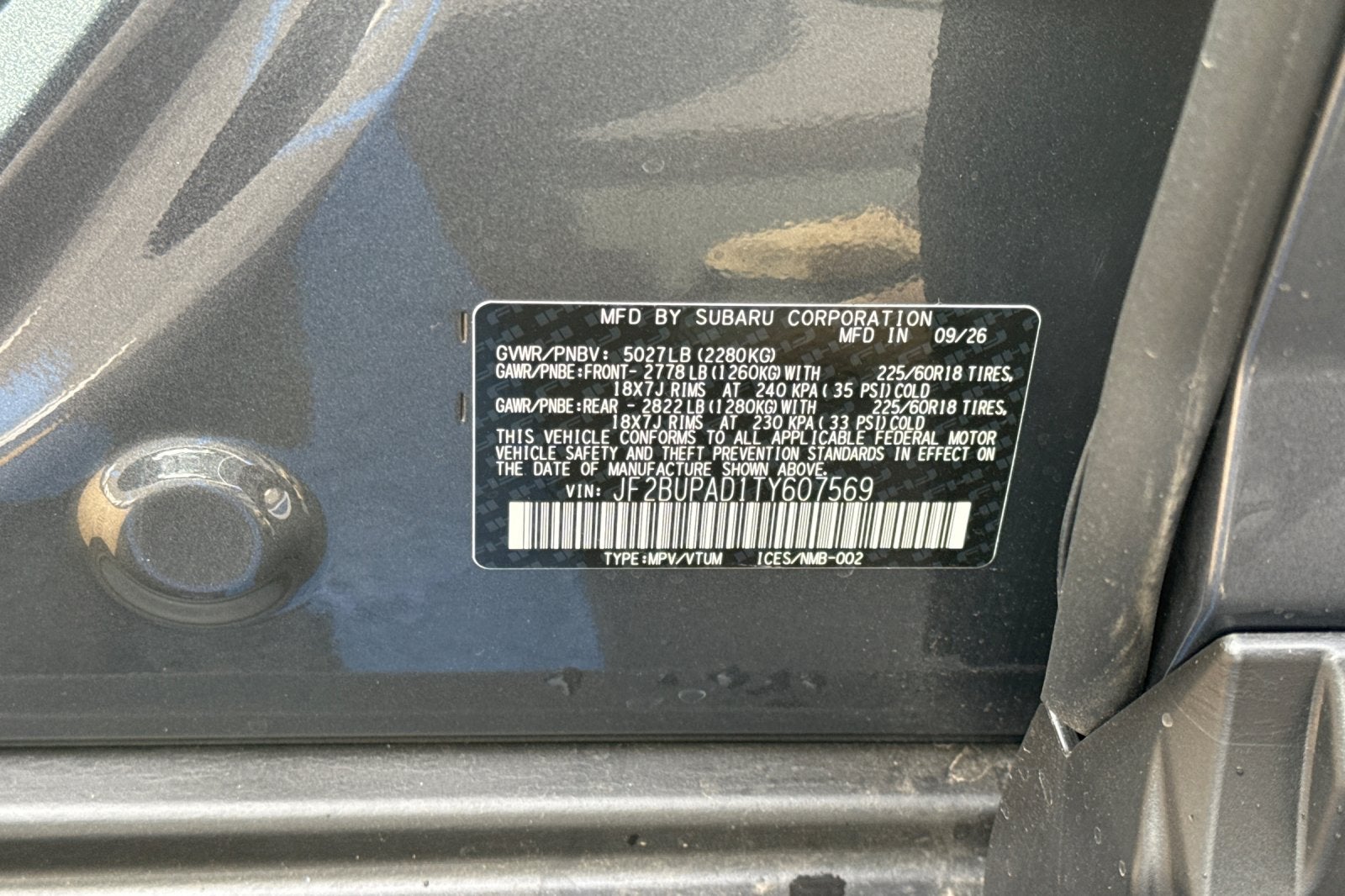 2026 Subaru Outback Premium