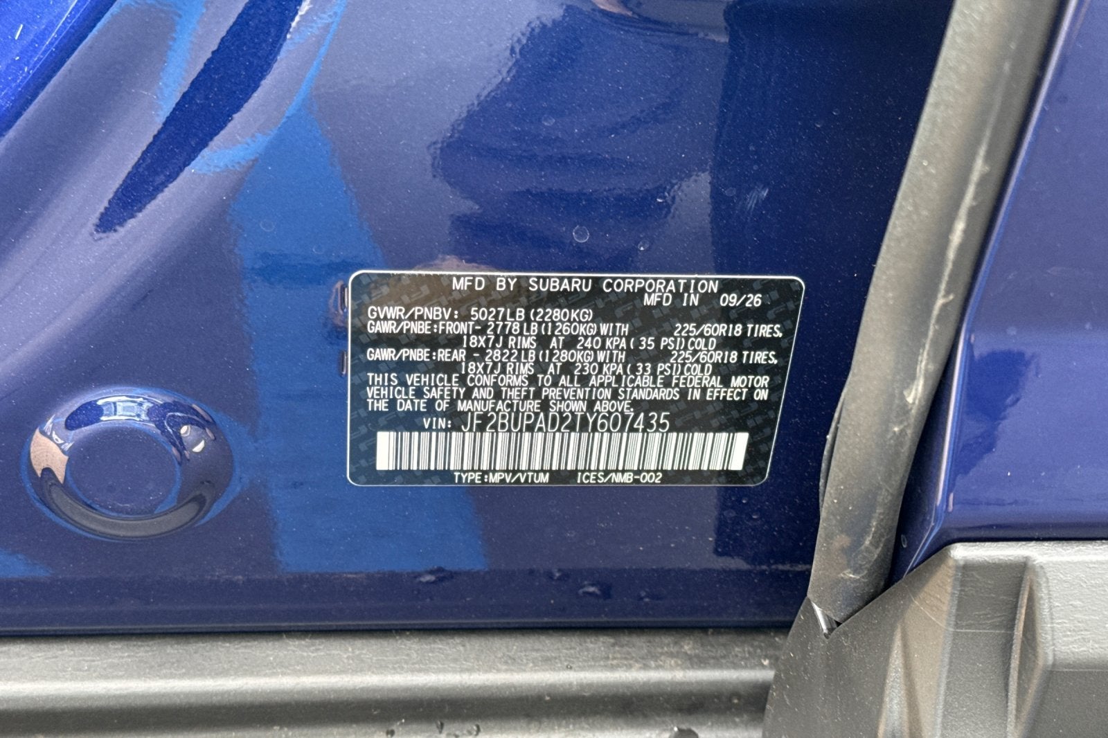 2026 Subaru Outback Premium