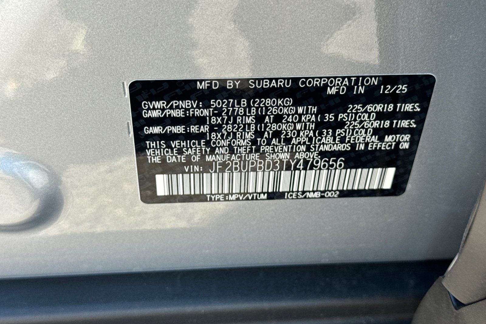 2026 Subaru Outback Premium