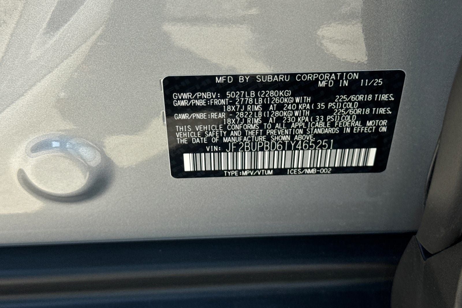 2026 Subaru Outback Premium