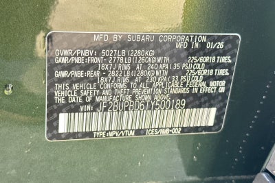 2026 Subaru Outback Premium