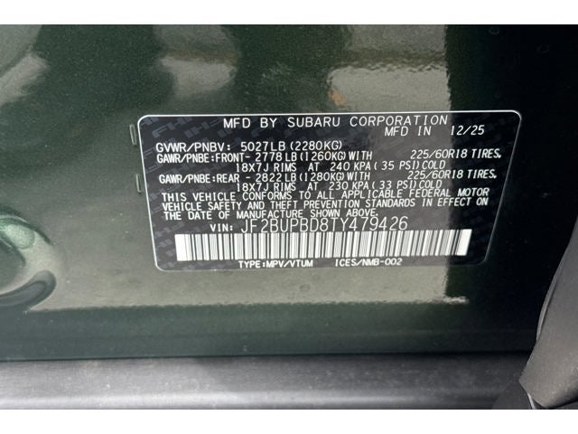 2026 Subaru Outback Premium