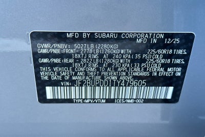 2026 Subaru Outback Limited