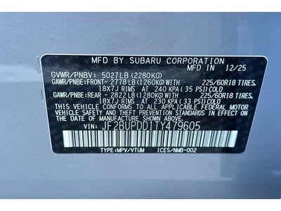 2026 Subaru Outback Limited