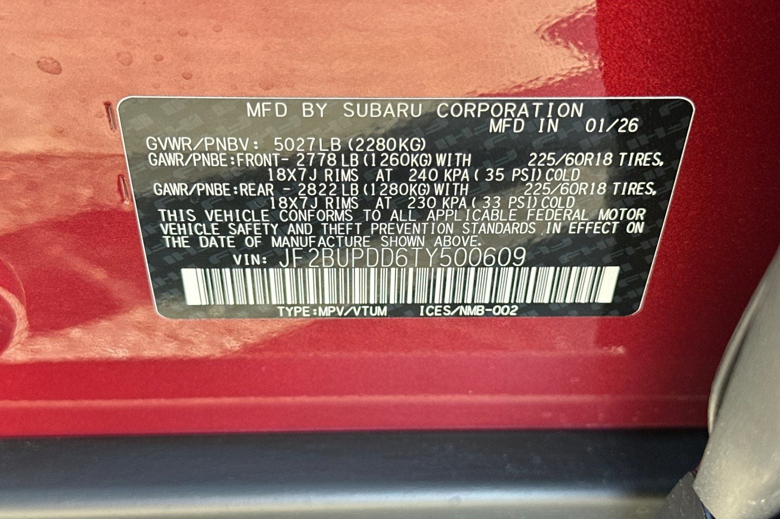 2026 Subaru Outback Limited