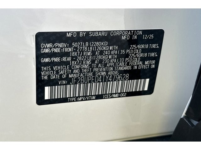 2026 Subaru Outback Touring