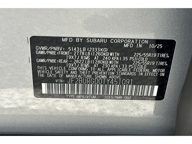 2026 Subaru Outback Limited XT