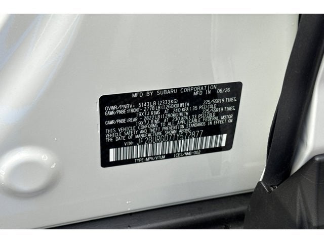 2026 Subaru Outback Limited XT