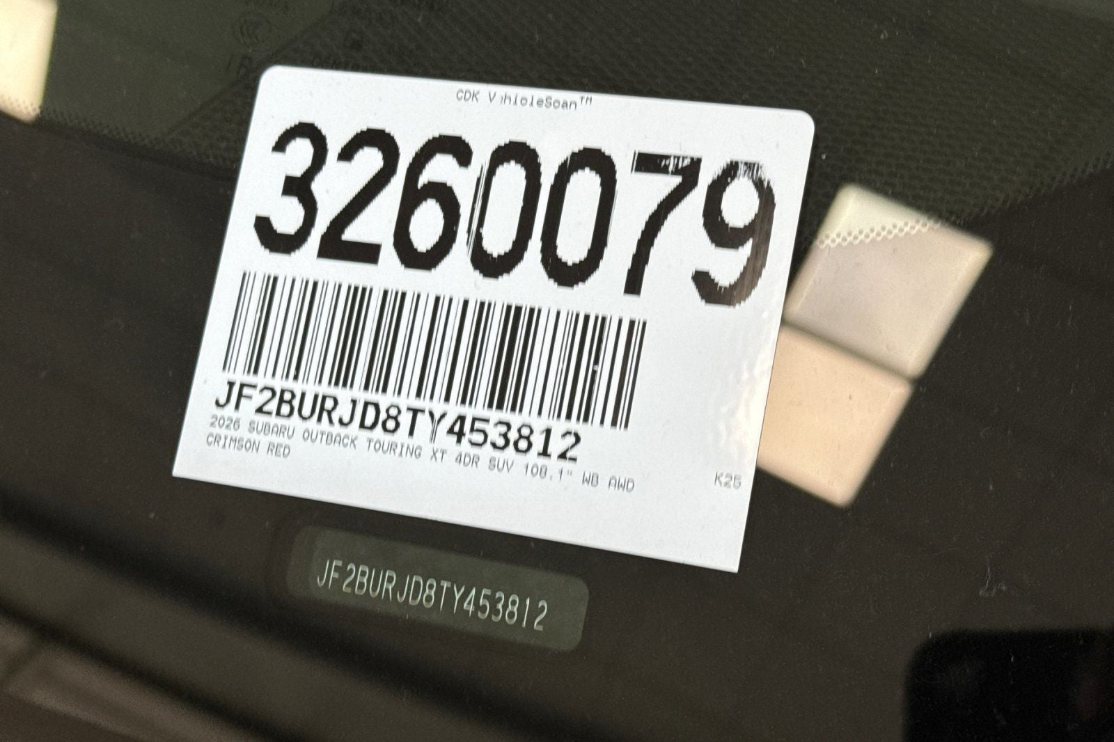 2026 Subaru Outback Touring XT