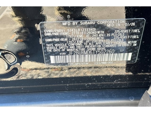 2026 Subaru Outback Wilderness