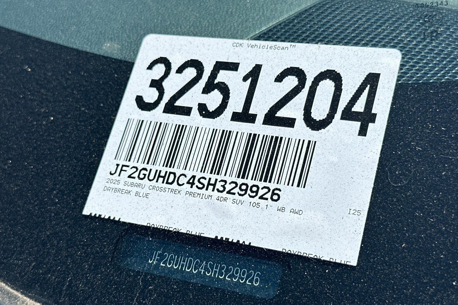 2025 Subaru Crosstrek Premium