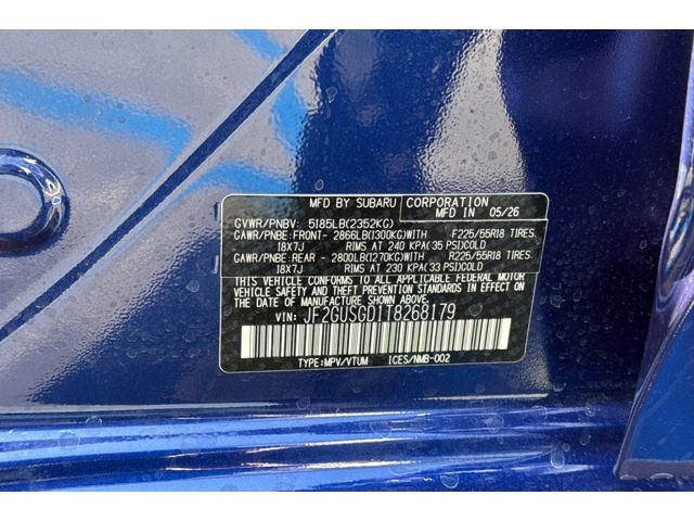 2026 Subaru Crosstrek Sport Hybrid
