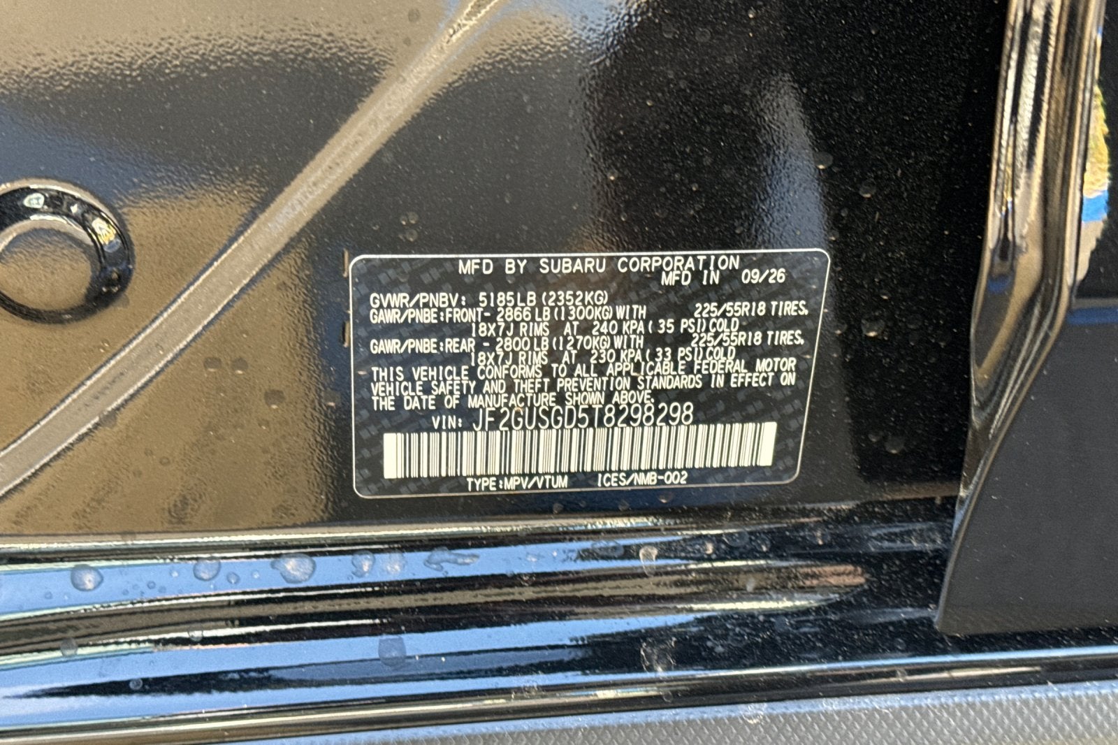2026 Subaru Crosstrek Sport Hybrid