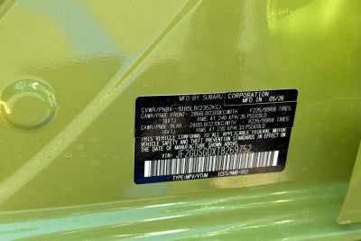 2026 Subaru Crosstrek Hybrid Sport Hybrid
