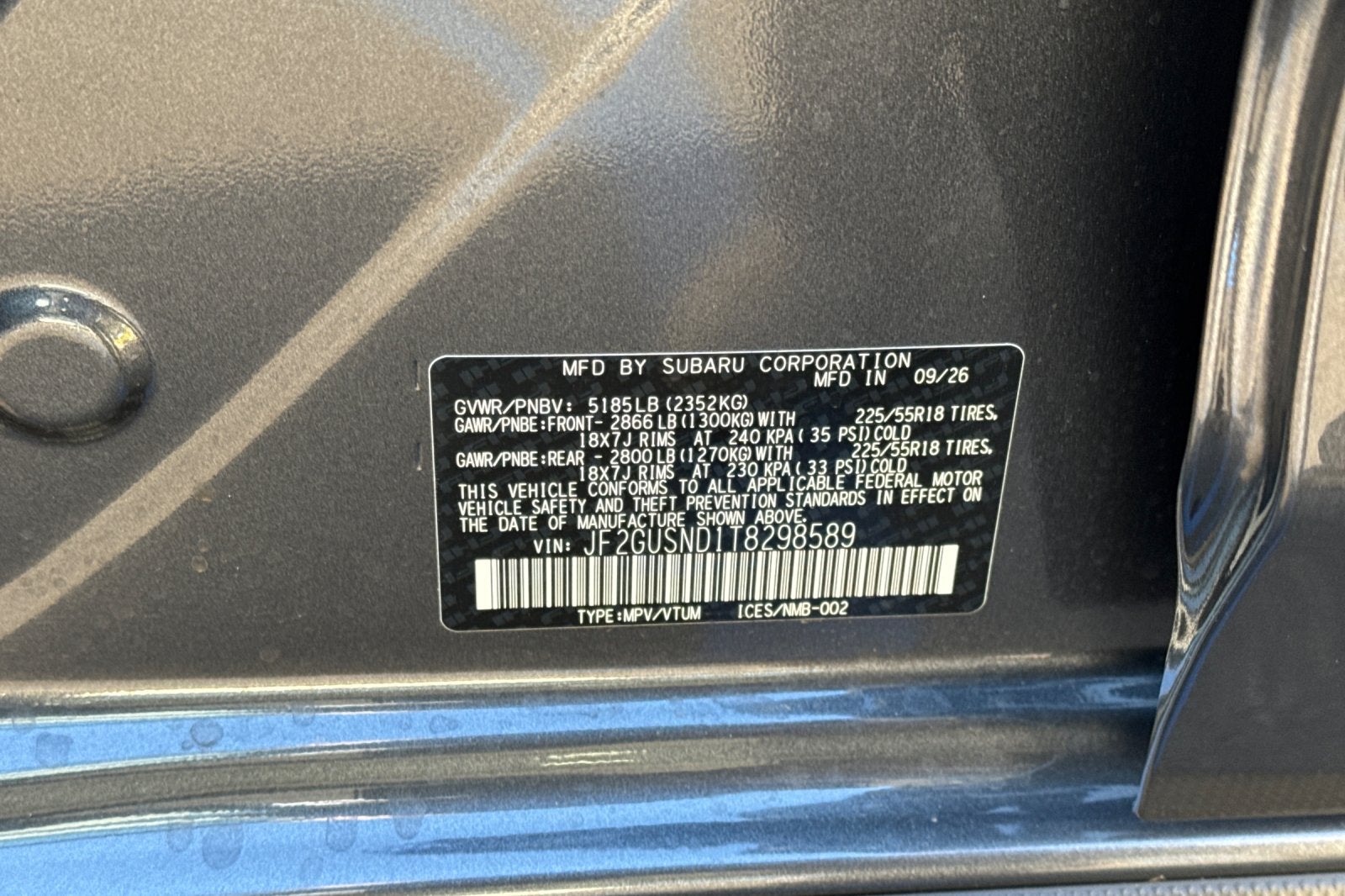 2026 Subaru Crosstrek Limited Hybrid