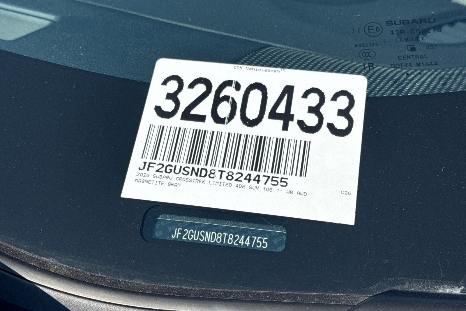 2026 Subaru Crosstrek Hybrid Limited Hybrid