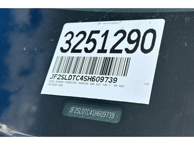 2025 Subaru Forester Touring